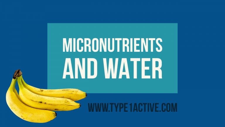 Macronutrients and Water